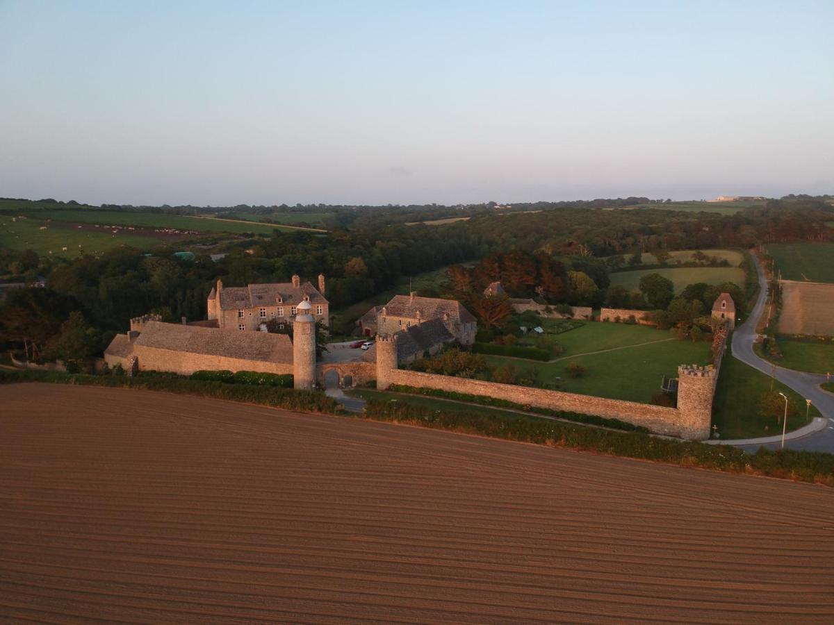Les Chambres Du Chateau Du Rozel Le Rozel Екстериор снимка